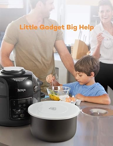 Miniatura 7 de Goldlion Tapa de silicona para cubierta interior de olla, accesorios compatibles con olla a presión Ninja Foodi y freidora de aire, 5 cuartos de