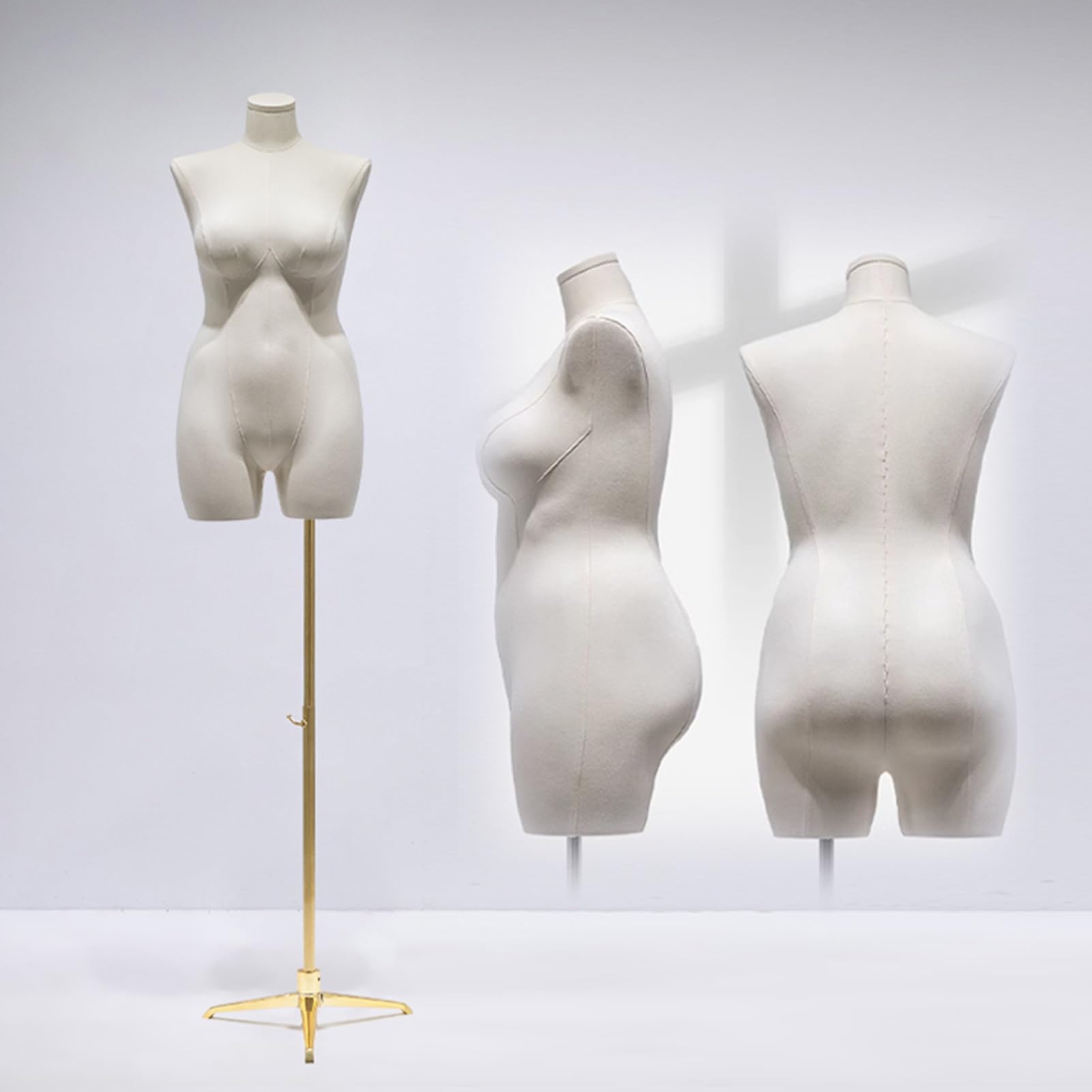 maniquí, Maniquí de Talla Grande sin Cabeza, Realista, con Curvas