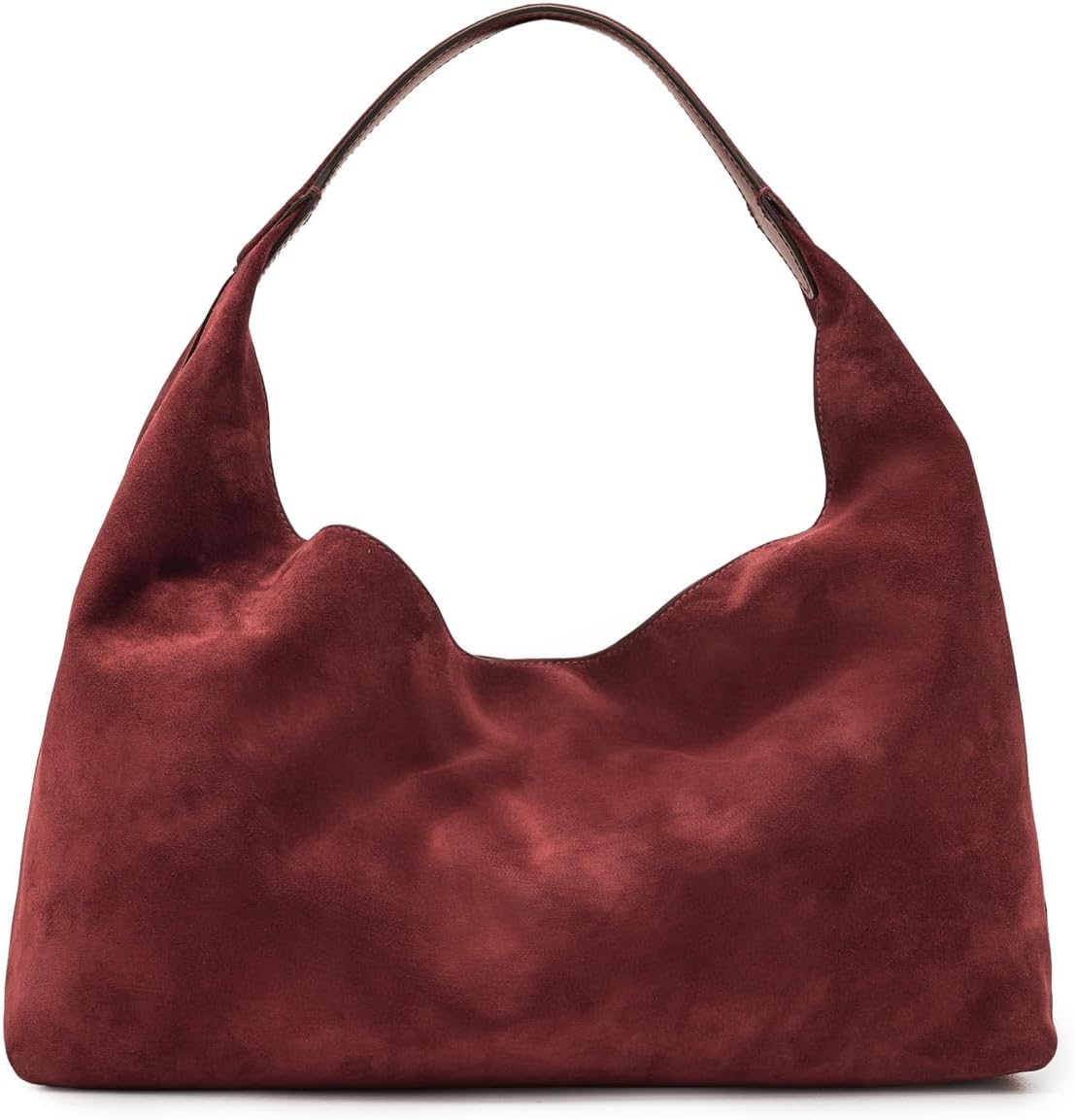 Madewell Women's The Mylie Shoulder Bag in Italian Suede