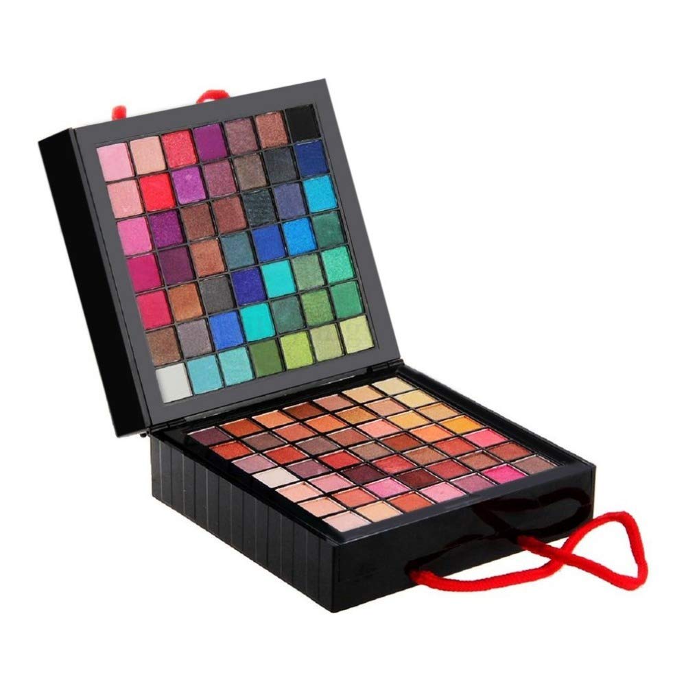 177 Colori Cosmetico Ombretti Palette Shimmer Matte Ombretto e glitter Makeup palette Kit con Sopracciglio Cipria, Blush e Polvere - Perfetto per l'uso quotidiano e professionale#2