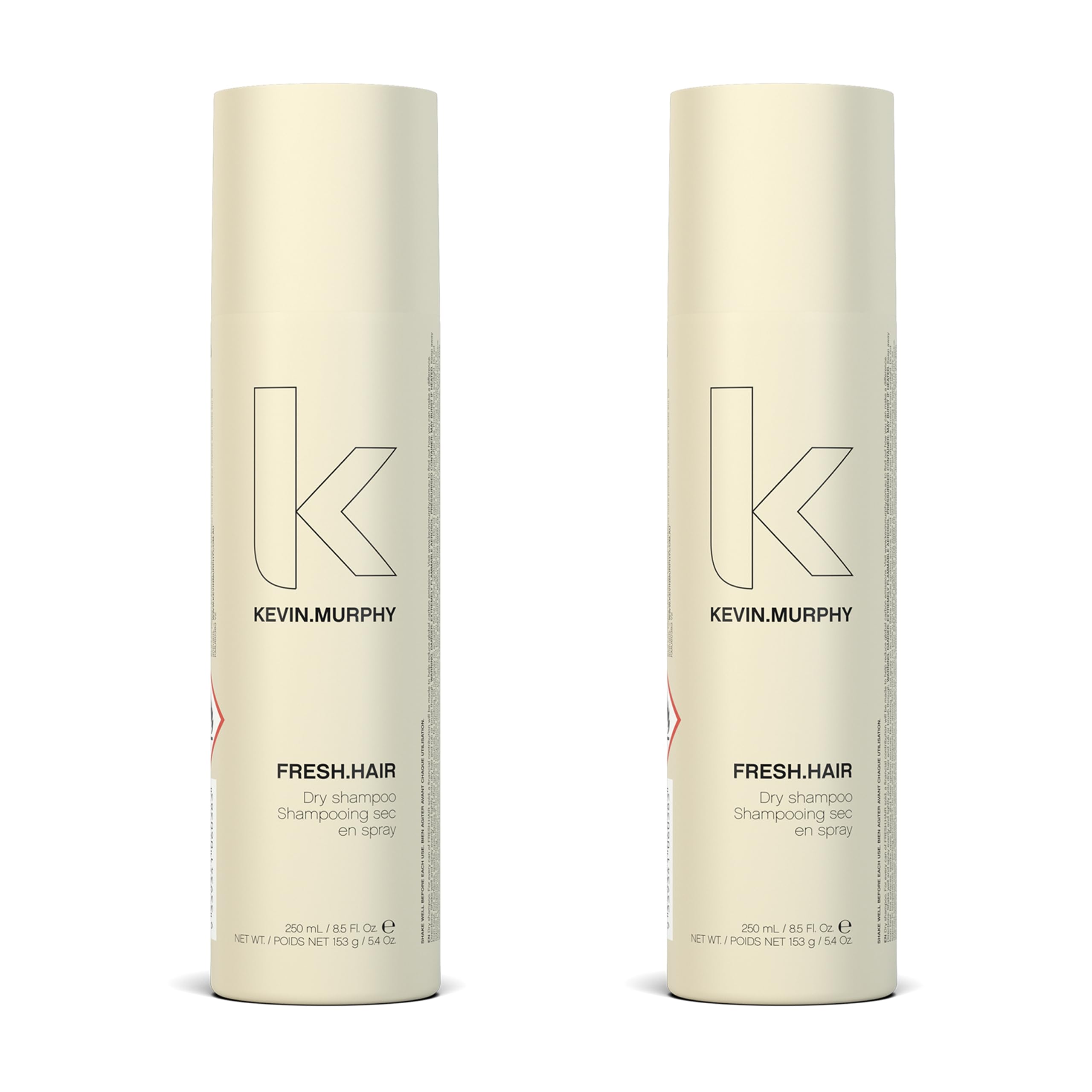 KEVIN.MURPHY FRESH.HAIR Dry Shampoo Spray, 250 mL / 8.4 fl oz, 2-Pack