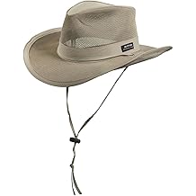 Mesh Crown Safari Men's Sun Hat, 3" Brim, Adjustable Chin Cord, UPF (SPF) 50+ Sunhat Protection