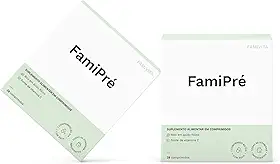 FamiPré - Com ácido fólico como metilfolato e outras vitaminas para mulheres na pré-concepção (08 Semanas)