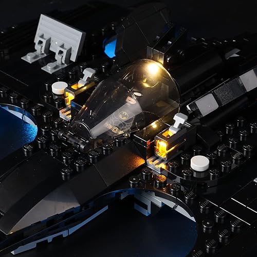 Miniatura 5 de Kyglaring Kit de iluminación LED (sin modelo) diseñado para Lego DC Batwing Batman vs The Joker 76265 DC Super Hero Model Kit de construcción - sin