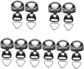 UKCOCO Strap Hook Camera Clip 5 sets Hook Clip D Strap Ring Triangle Neck Screw Camera Holder Split D-ring Triangle Hook