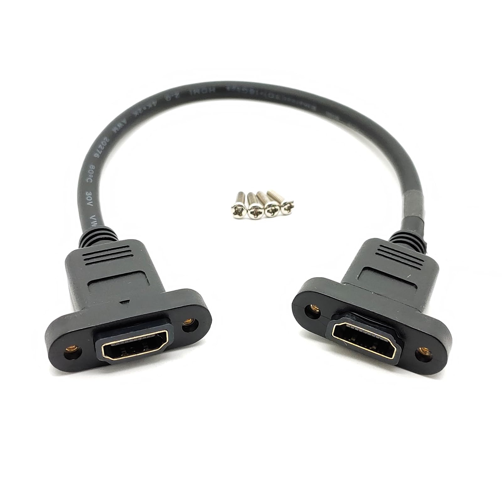 Amazon.com: GXMRHWY HDMI Female to HDMI Female Panel Mount