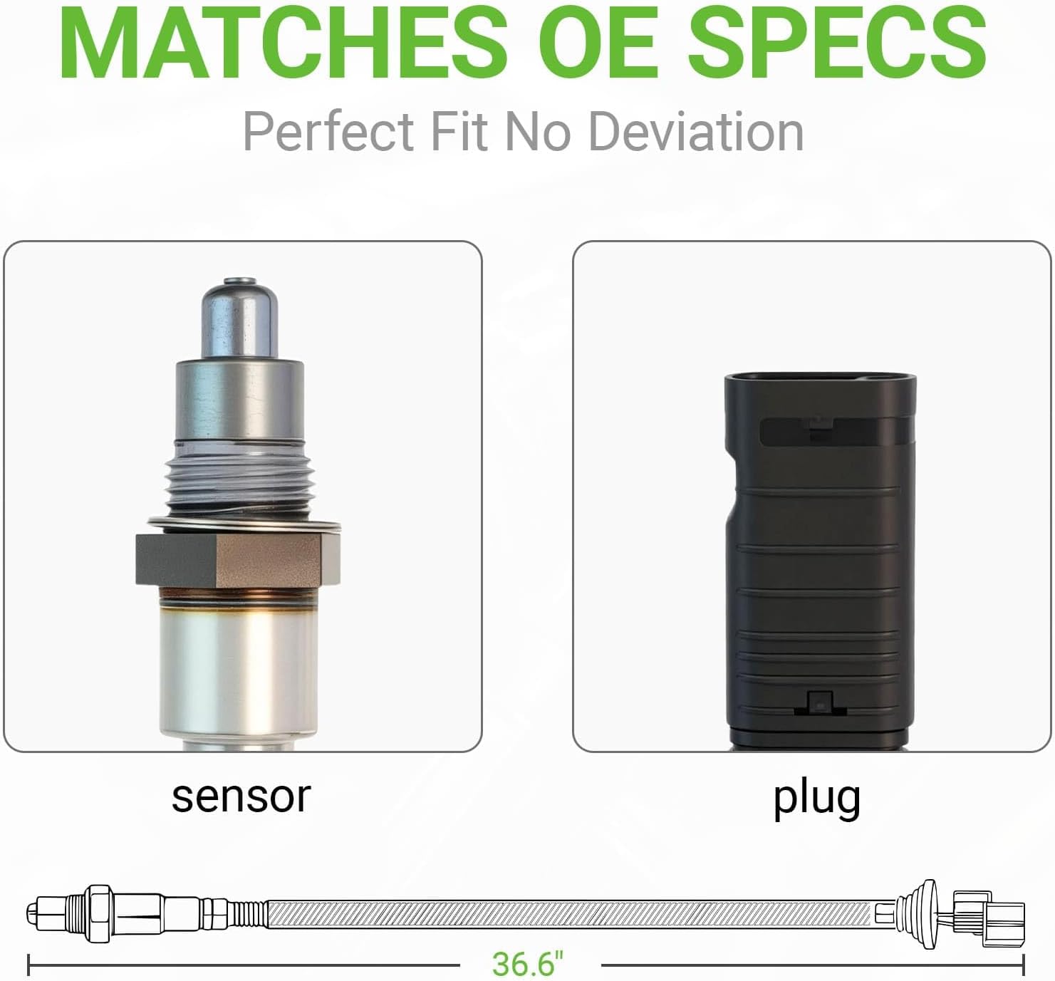 O2 Oxygen Sensor 250-241213 234-8013 Compatible with BMW 230i 330e 330i 430i 530e 530i 740i 750i M550i M760i GT xDrive Gran Coupe Alpina B7, X3 X4# 11788631049 250241213 2348013