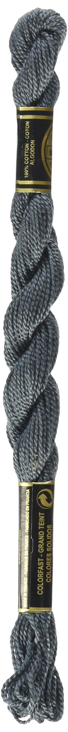 DMC Pearl Cotton Skeins Size 5-27.3 Yds: Dark Pewter Grey