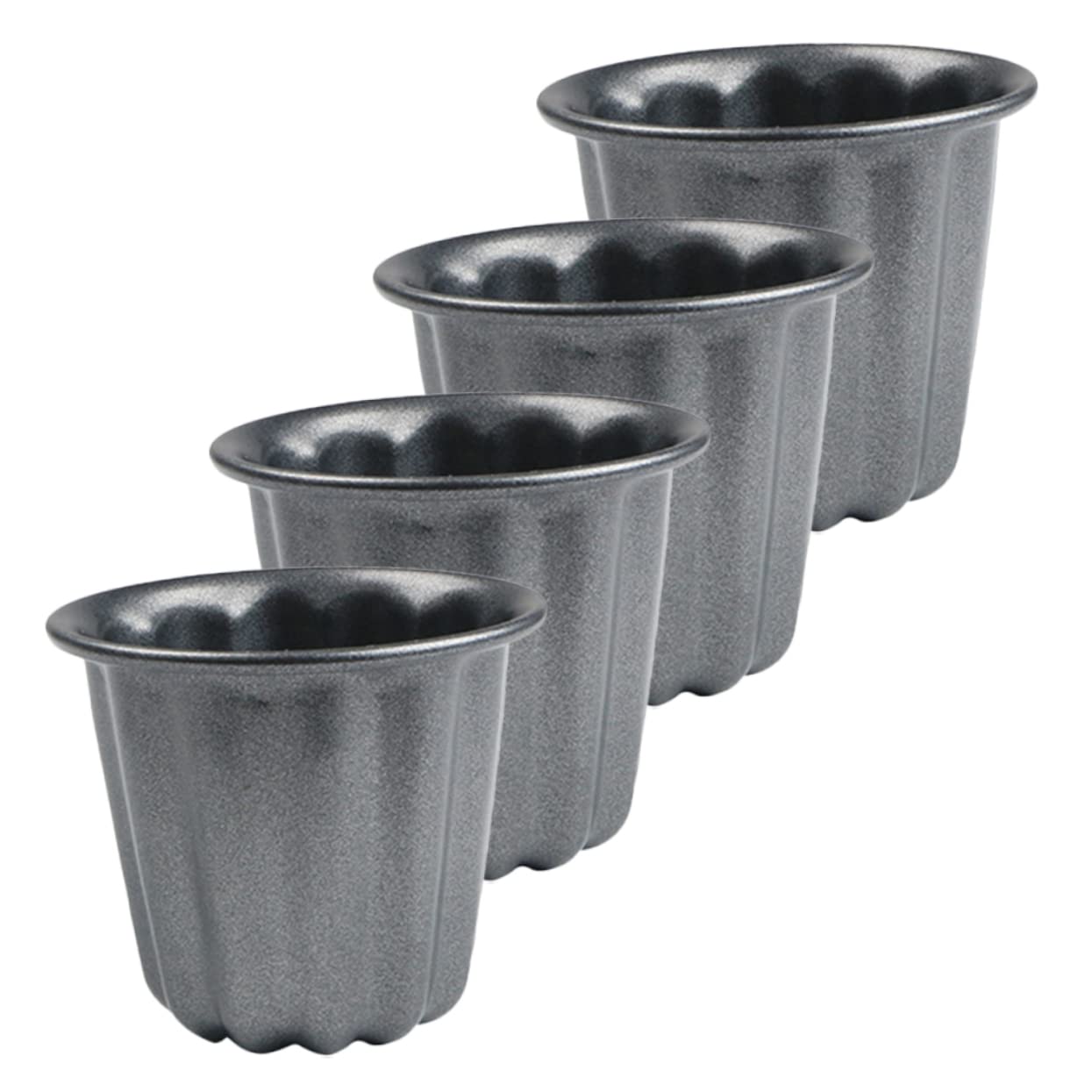 TOPBATHY 8 Stk Spitzen-Backform Muffinformen Eierkuchenformen koch the cook Papierbecher Schablonen für Kuchen Antihaftbeschichtete Muffinförmchen waschbar säuerliche Form Pfanne Schimmel