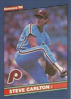 1986 Donruss #183 Steve Carlton NM Near Mint Philadelphia Phillies Baseball
