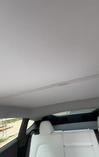 Model Y(2020-2024) Wärmeisolierte Fenster Sonnenschirme für Tesla/ Sichtschutzvorhänge für Tesla Sonnenblende und Sichtschutz fürs Auto - Vordere und