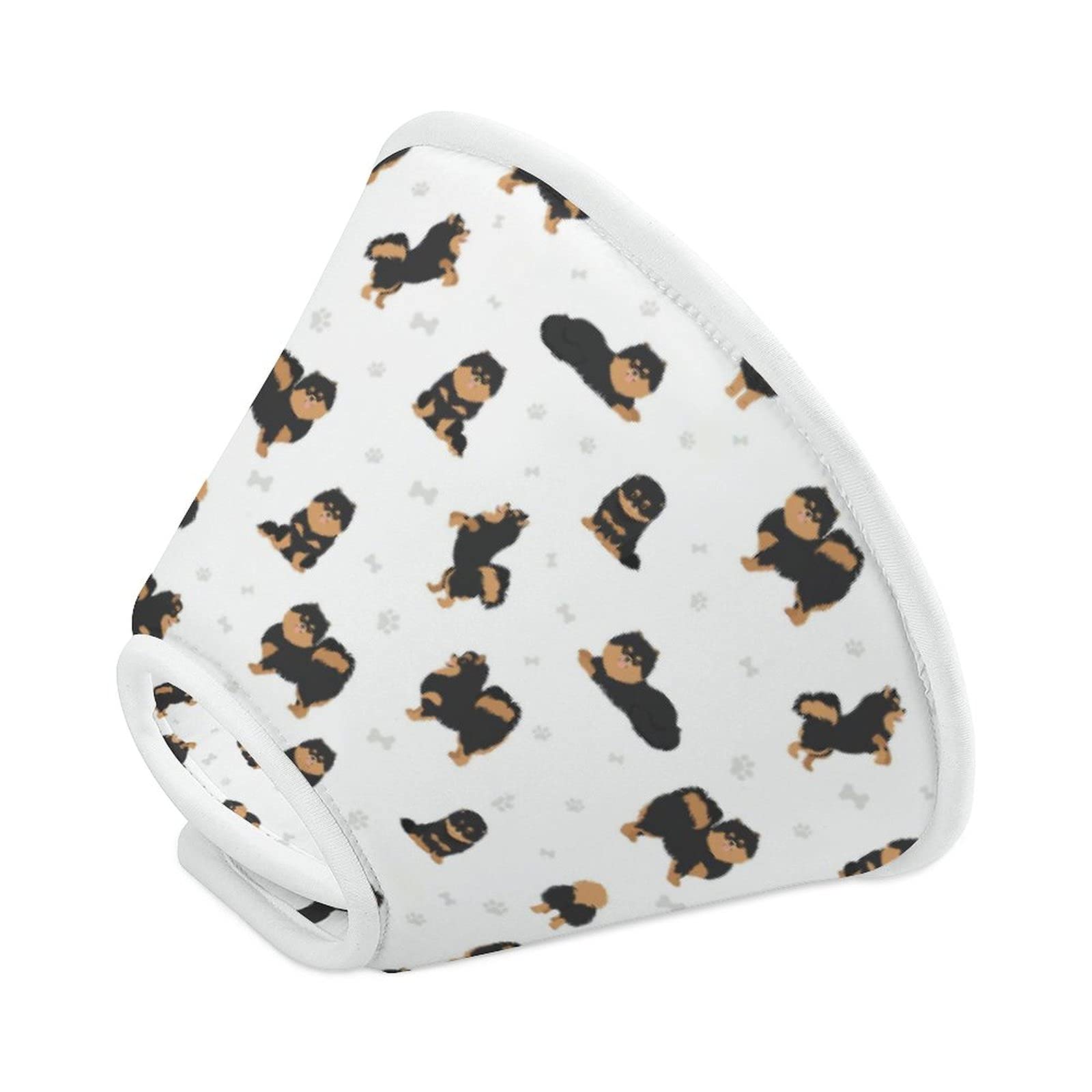 Amazon かわいいポメラニアン 犬猫用 エリザベスカラー ペット用品 手術後ケア 傷口保護 術後ウェア 介護 布製 ストレス軽減 柔らかい 軽量 通気性 可愛 傷舐め防止 引っ掻き防止 避妊 術後服着替え 着脱便利 四季適用 Kanglong エリザベスカラー 通販