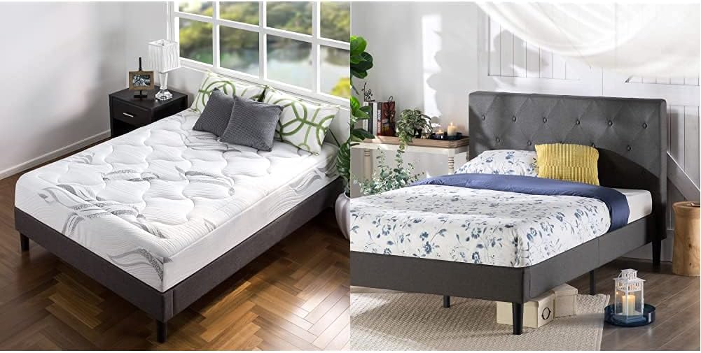 ZINUS 10 Inch Cloud Memory Foam Mattress/Pressure Relieving