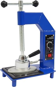 110V Vacuum Tire Repair Machine Tire Heavy-Duty Machine Timing Constant Temperature Tire Vulcanizer Machine Fully Rotating C-Frame Tire Patch Machine Tyre Repair Vulcanizing Machine