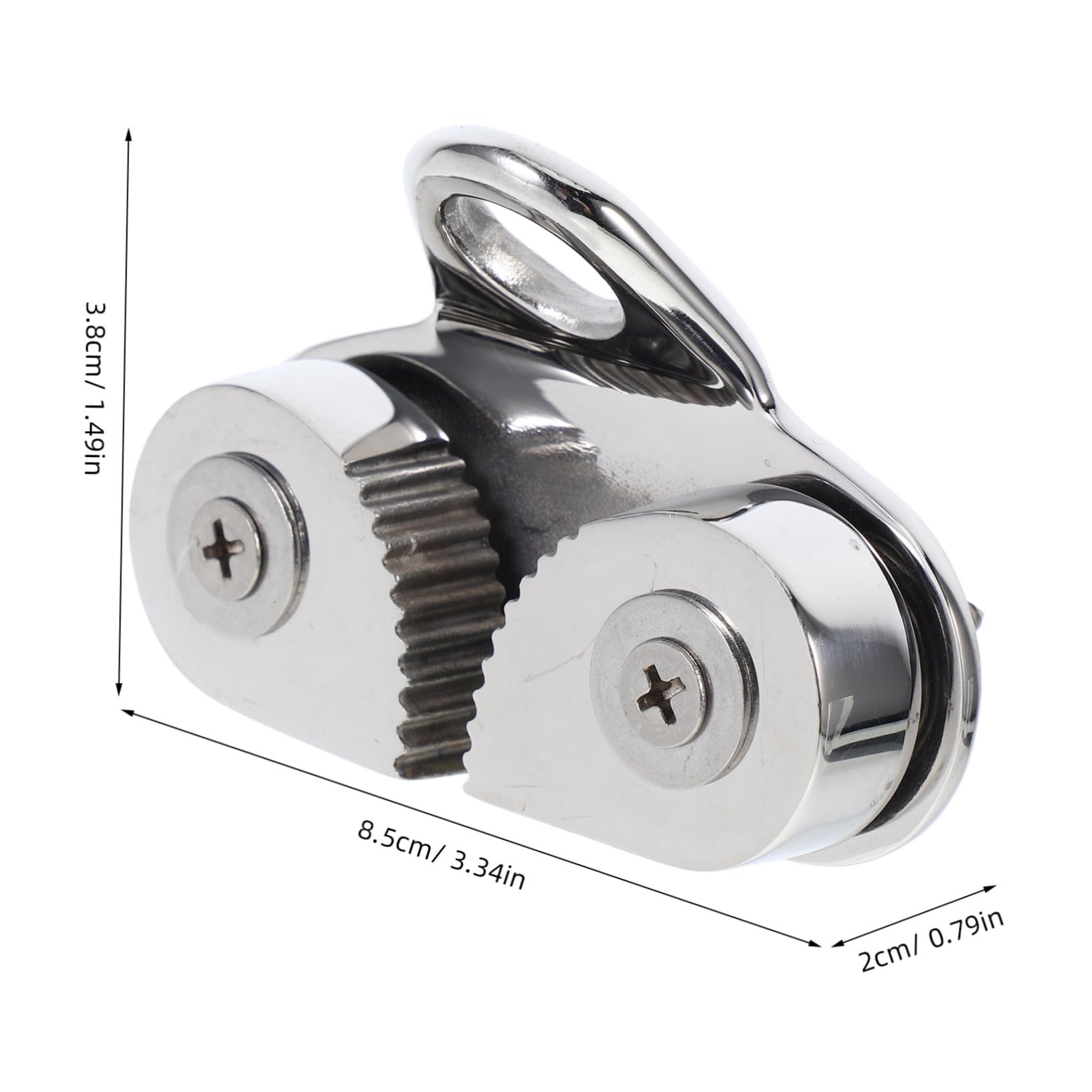 BESTonZON 316 Taquet Coinceur pour Voilier Harnais Taquet à Came pour Bateau Doubler Accessoire De Bateau Taquets De Bateau Taquet à Came avec Marin d'acier Canoë Accessoires De Bateau Marin