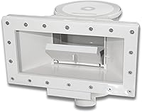 Vista 12 de Swimline HydroTools Kit colgante de limpieza de superficie para piscina elevada montado en la pared Limpia automáticamente, se adjunta a