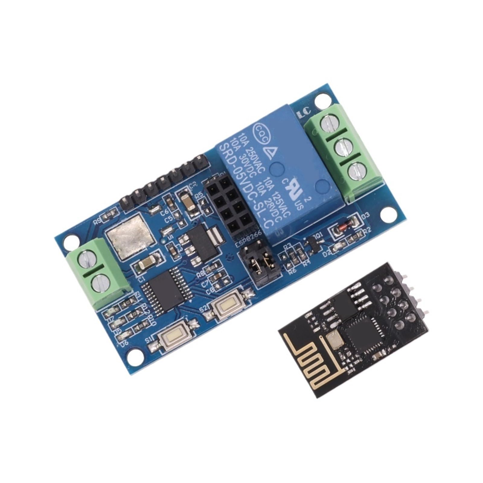 Module Relais WiFi ESP8266 Commande à Distance Smartphone 5V