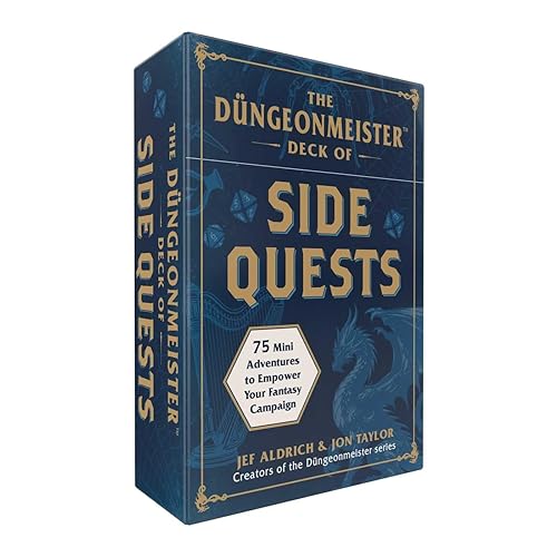 The Düngeonmeister Deck of Side Quests: 75 Mini Adventures to Empower Your Fantasy Campaign (Düngeonmeister Series) - Cards