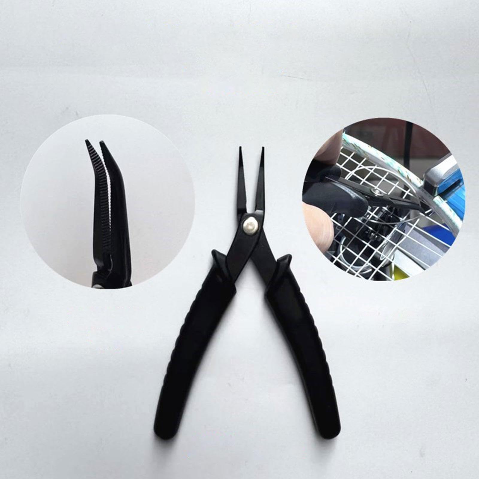 Badminton Racket Stringing Plier mit Gebogener Nase Präzisem Antirutsch Design Komfortablem Griff Robuster Pp Und Metallkonstruktion für Tennis Und B