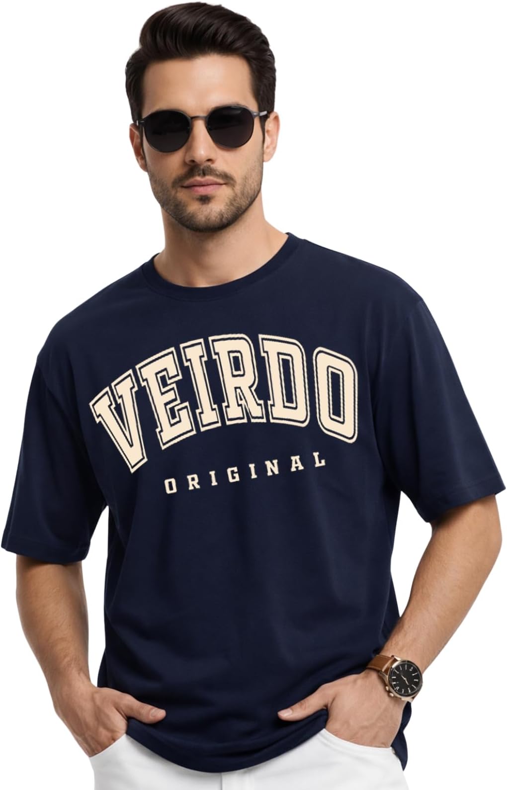 Men OS_100_VDORGNL T-Shirt (pack of 1)