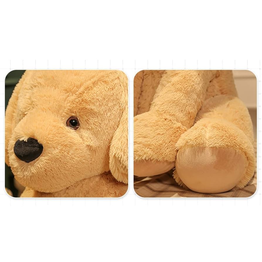 ditz ゴールデンレトリバー フットレスト ぬいぐるみ 大型 ditz