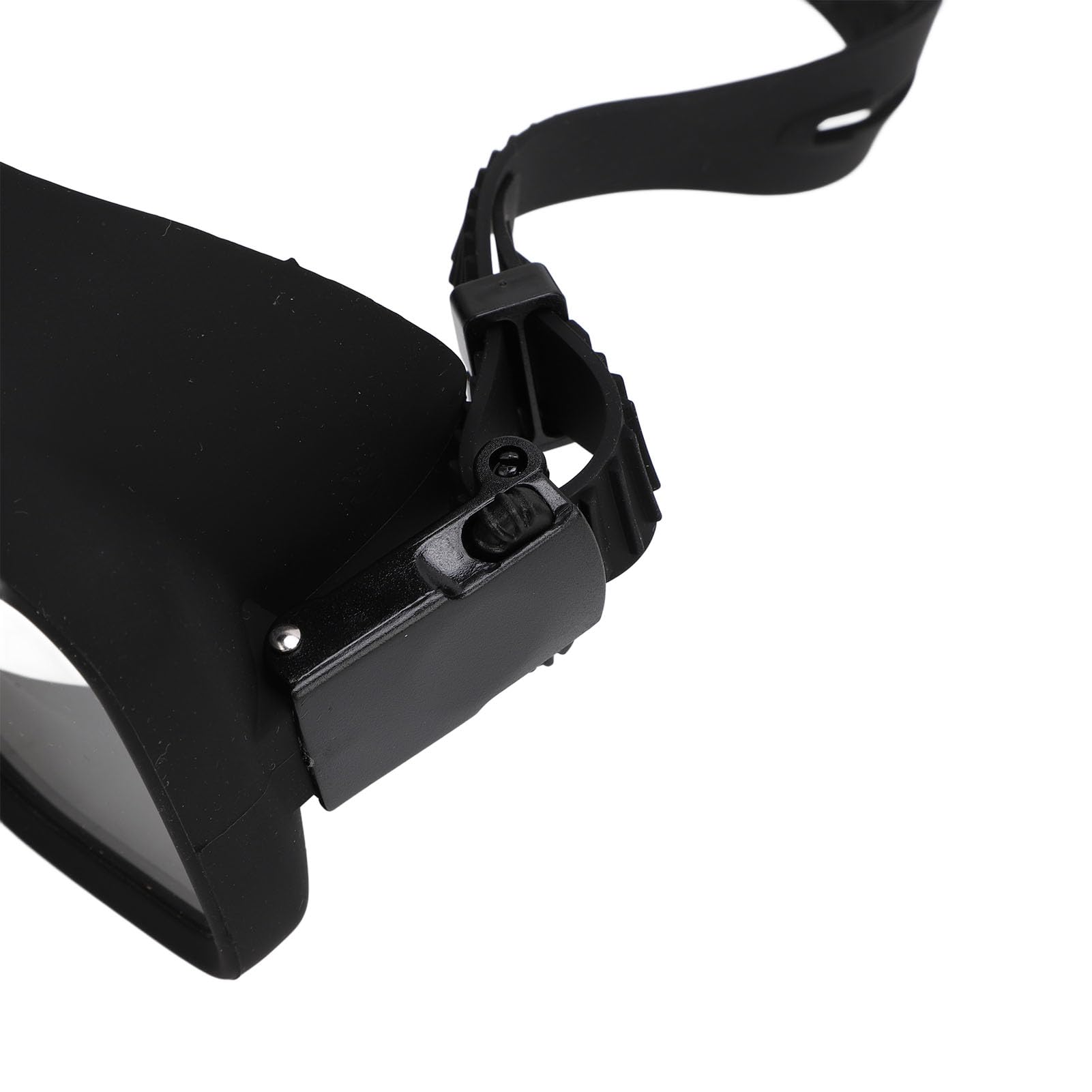 Schimer Gafas de Buceo Silicona Negra HD Vidrio Templado a Prueba de Fugas para Buceo y Snorkel 1 Unidad