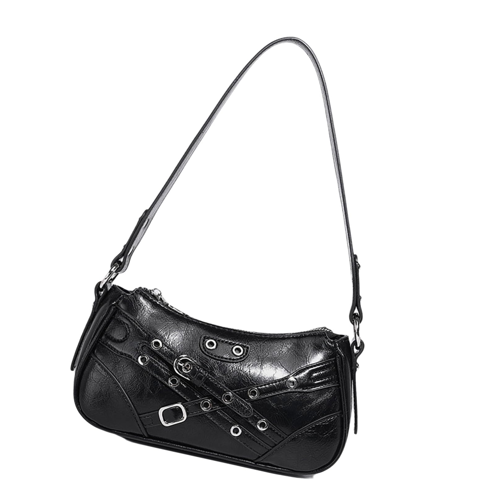 Bolso de hombro para mujer, de piel sintética, a juego, para axilas, otoño, invierno, axilas, compras, para uso diario, para mujer, bolso de mano de piel sintética a juego para viajes