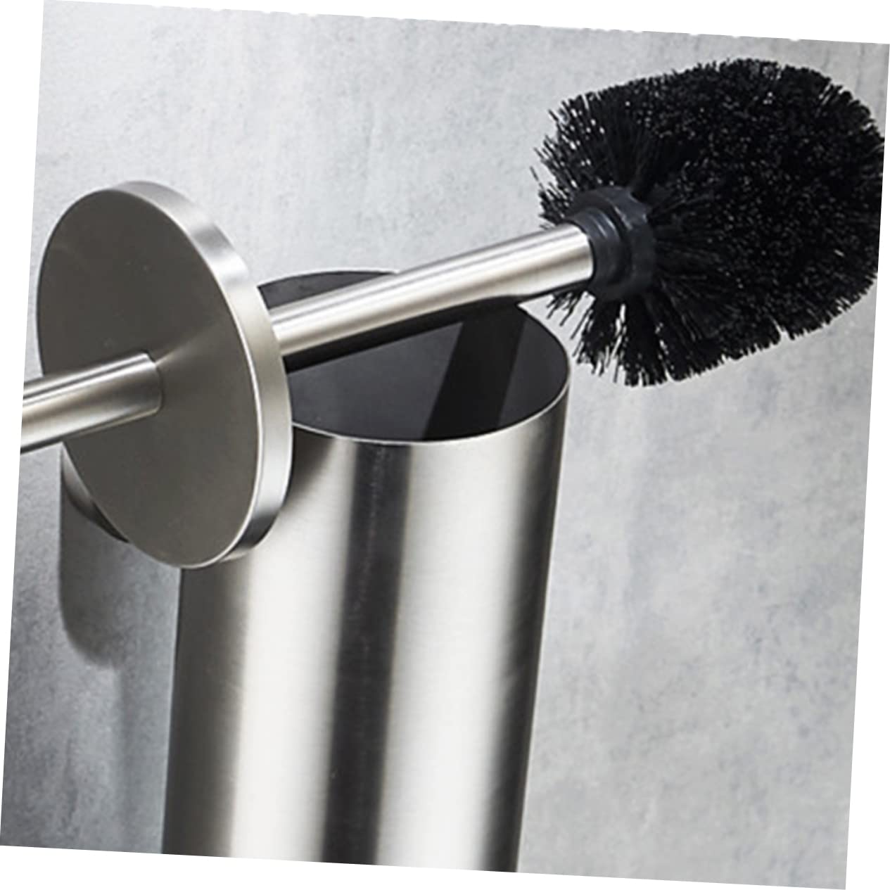 ABOOFAN Escobillas De Baño De Acero Inoxidable Soporte para Inodoro De Pared Escobilla De Baño para WC
