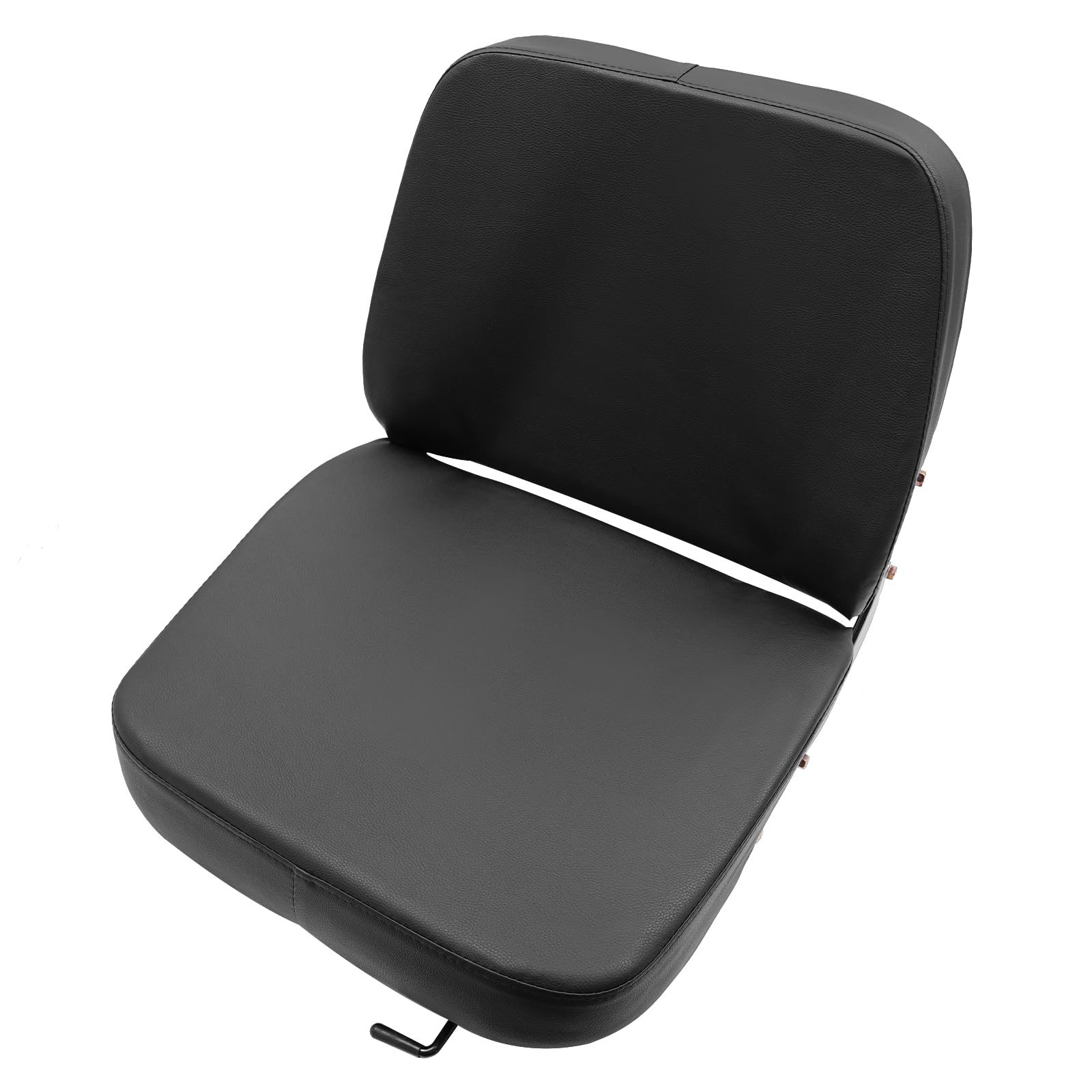 Asiento universal universal para carretilla elevadora, asiento ajustable de PVC esponja de acero para tractor, cortacésped, excavadora