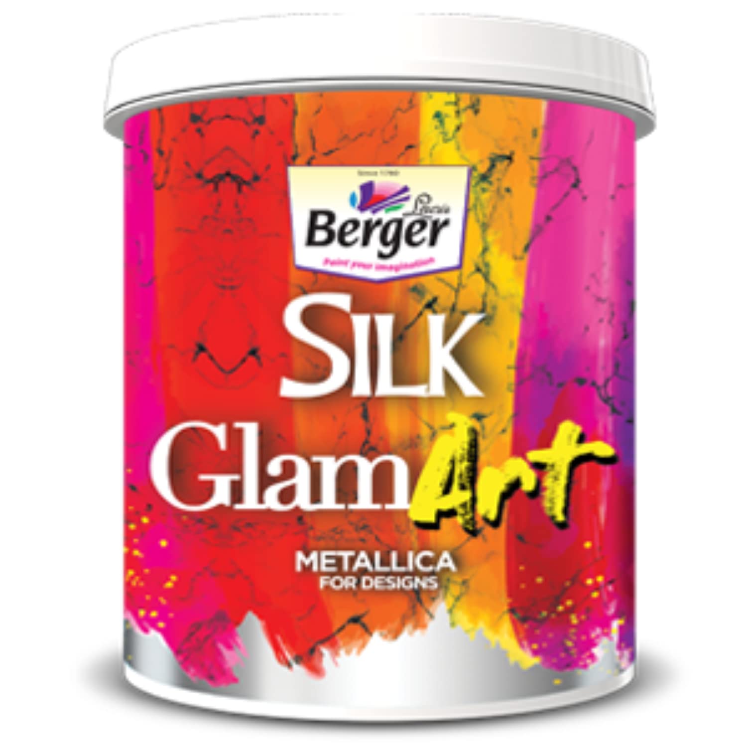 Berger Silk GlamArt Metallica Gold Paint for Metallic Textures on walls & other surfaces | High Glossy Metallic| 1 Litre (B0B5YBD7KW) Amazon Price History, Amazon Price Tracker