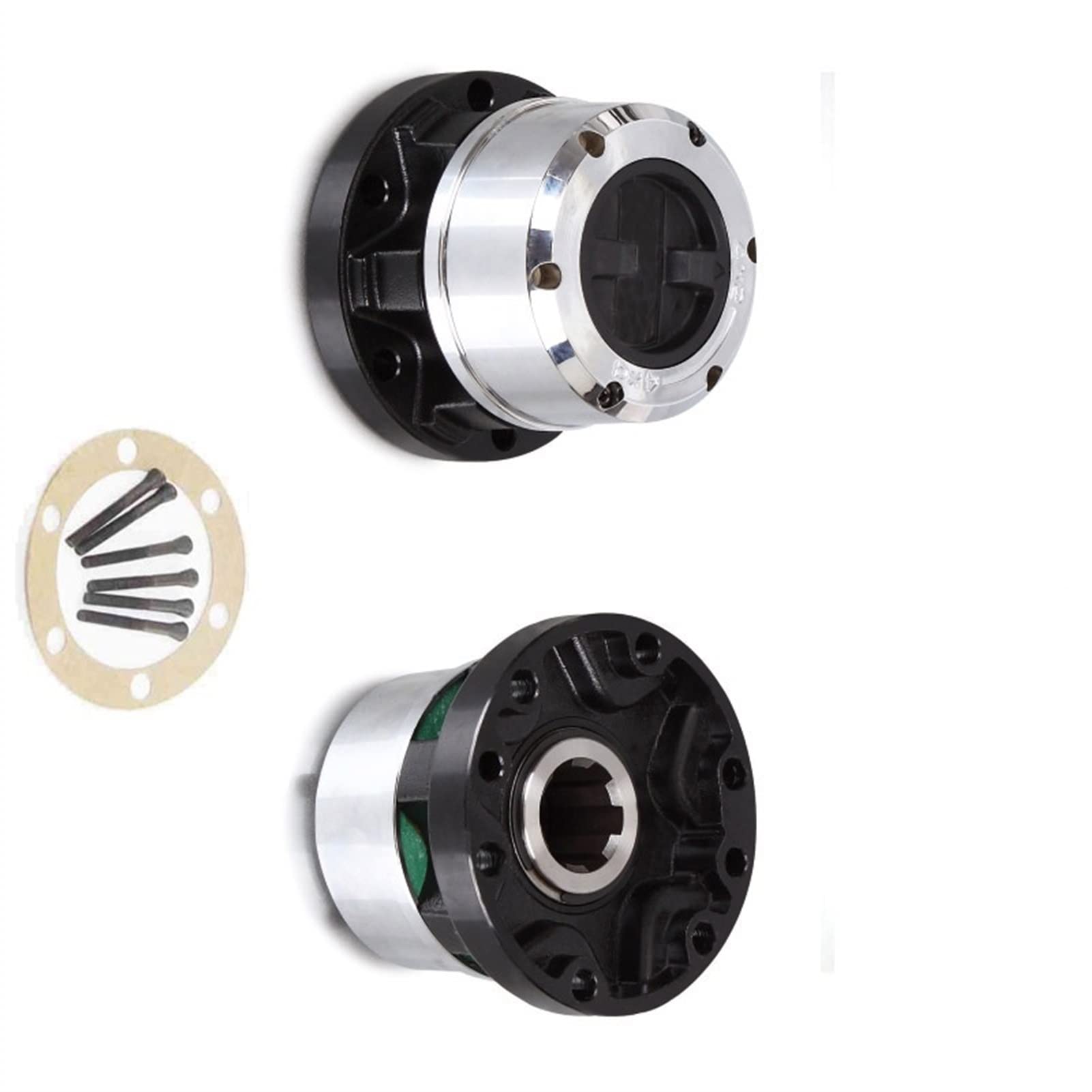 Pexorina 2 Piezas X bujes de Bloqueo de Rueda Libre, for Toyota, Landcruiser 63-75 Bamdeirantes 60-82 B008 AVM404 Bloqueo de Ruedas del vehículo