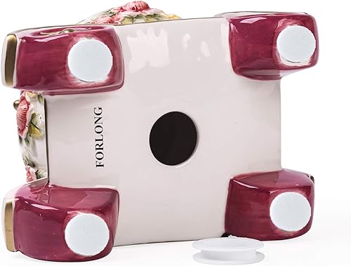 Miniatura 7 de FORLONG Alcancía de cerámica para niños y niñas, corona de princesa, monedero, caja de dinero, decoración de guardería, regalo para niños