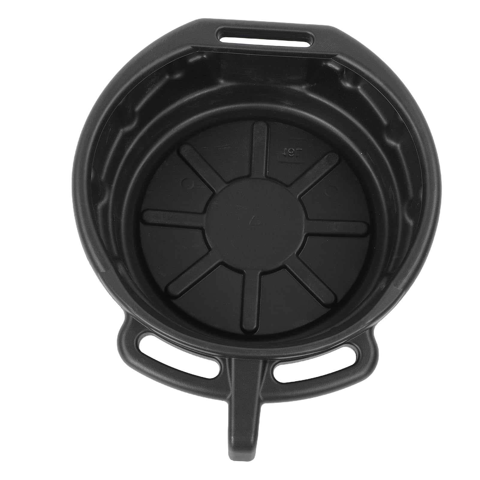 Bandeja de Drenaje de Aceite, Colector de Goteo de Aceite de Motor de Plástico de 4 Galones de Capacidad con Boquilla Antisalpicaduras y Antiderrames, Ideal para Talleres y Garajes, 6x18