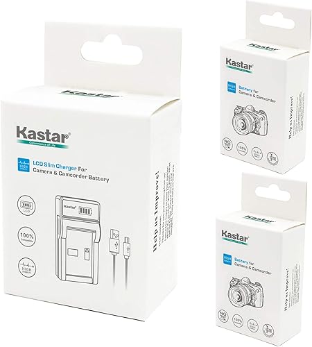 Miniatura 5 de Kastar Batería (X2) y cargador USB LCD para Canon NB-5L y Powershot S100 S110 SX230 HS SX210 es SD790 es SX200 es SD800 es SD850 es SD870 es SD700