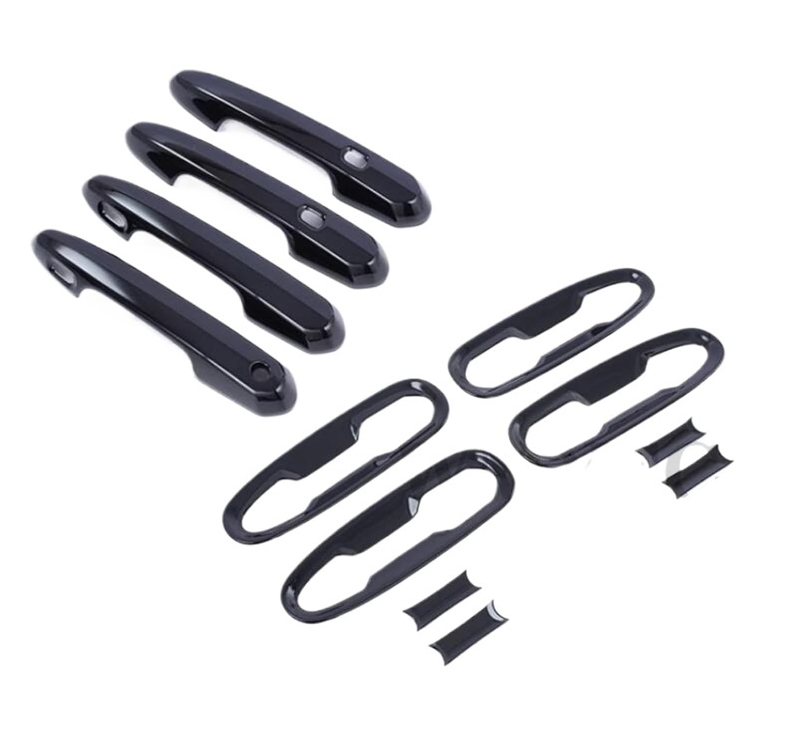 BQWYEDPL Car Door Handle Bowl Protector Cover Trim ABS Styling Accessories Fit for Toyota Fit for Sienna 2021-2025 Car Door Latch Handle(Door Bowl Handle)