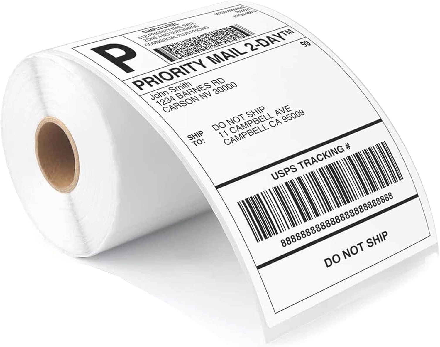 Shipping Labels 4x6 220 Labels Roll Direct Thermal Shipping Labels 4" x 6