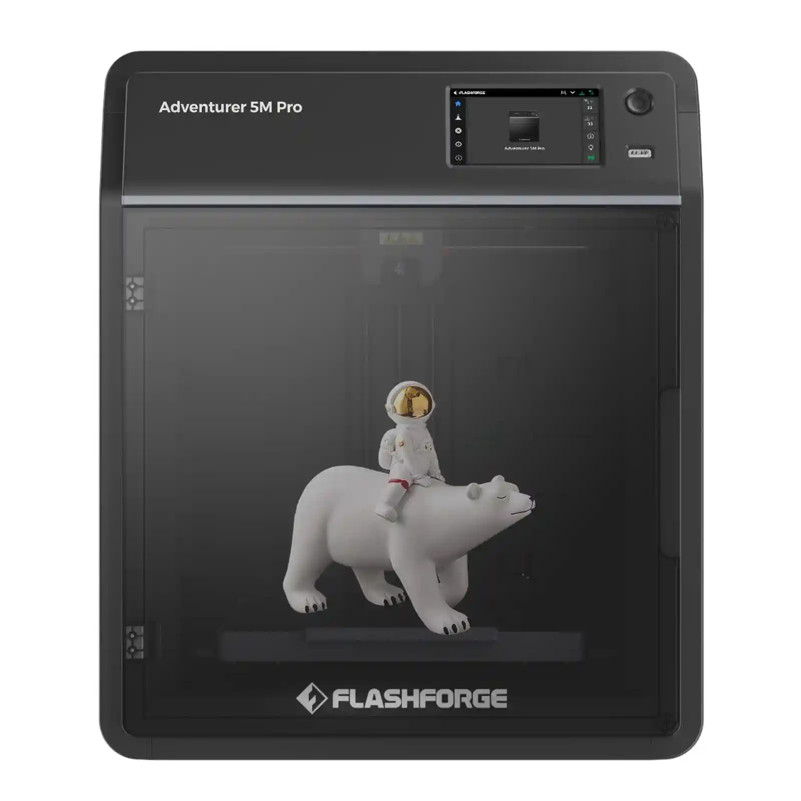 Flashforge Adventurer 5M Pro 3D-Drucker mit Fernüberwachung mit Kamera, Maximal 600 mm/s, Schnelle Erwärmung mit Düse bei 280°C, Interne und Externe Luftzirkulation mit Doppelter Luftfilterung