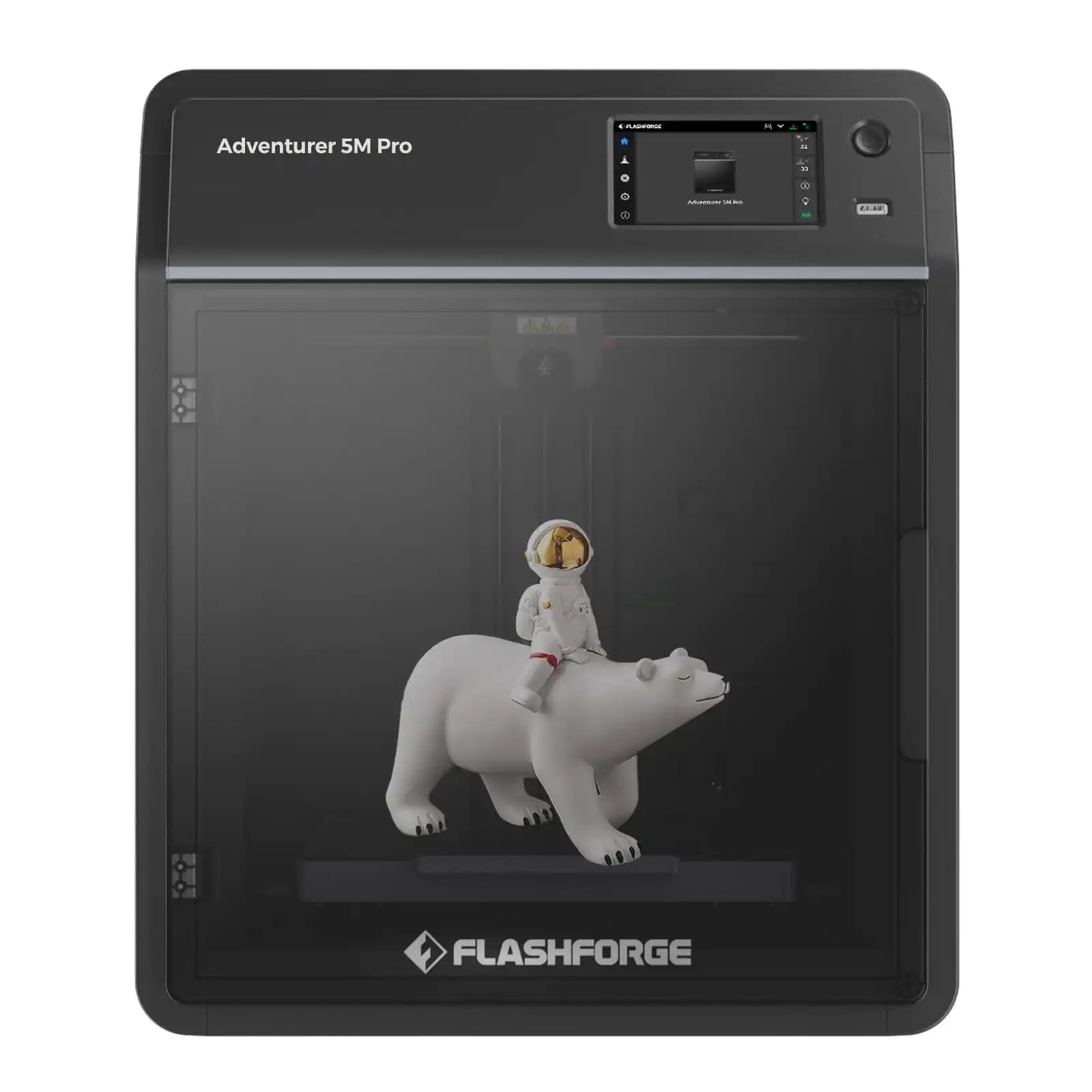 Flashforge Adventurer 5M Pro 3D-Drucker mit Fernüberwachung mit Kamera, Maximal 600 mm/s, Schnelle Erwärmung mit Düse bei 280°C, Interne und Externe Luftzirkulation mit Doppelter Luftfilterung