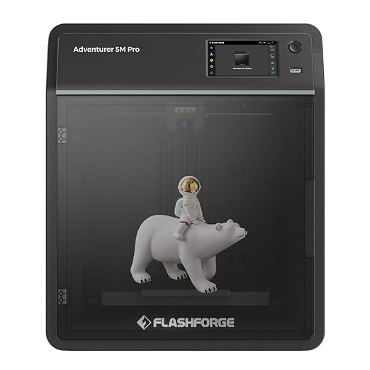 Impresora 3D Flashforge Adventurer 5M Pro con Alta Velocidad y Nivelación Automática
