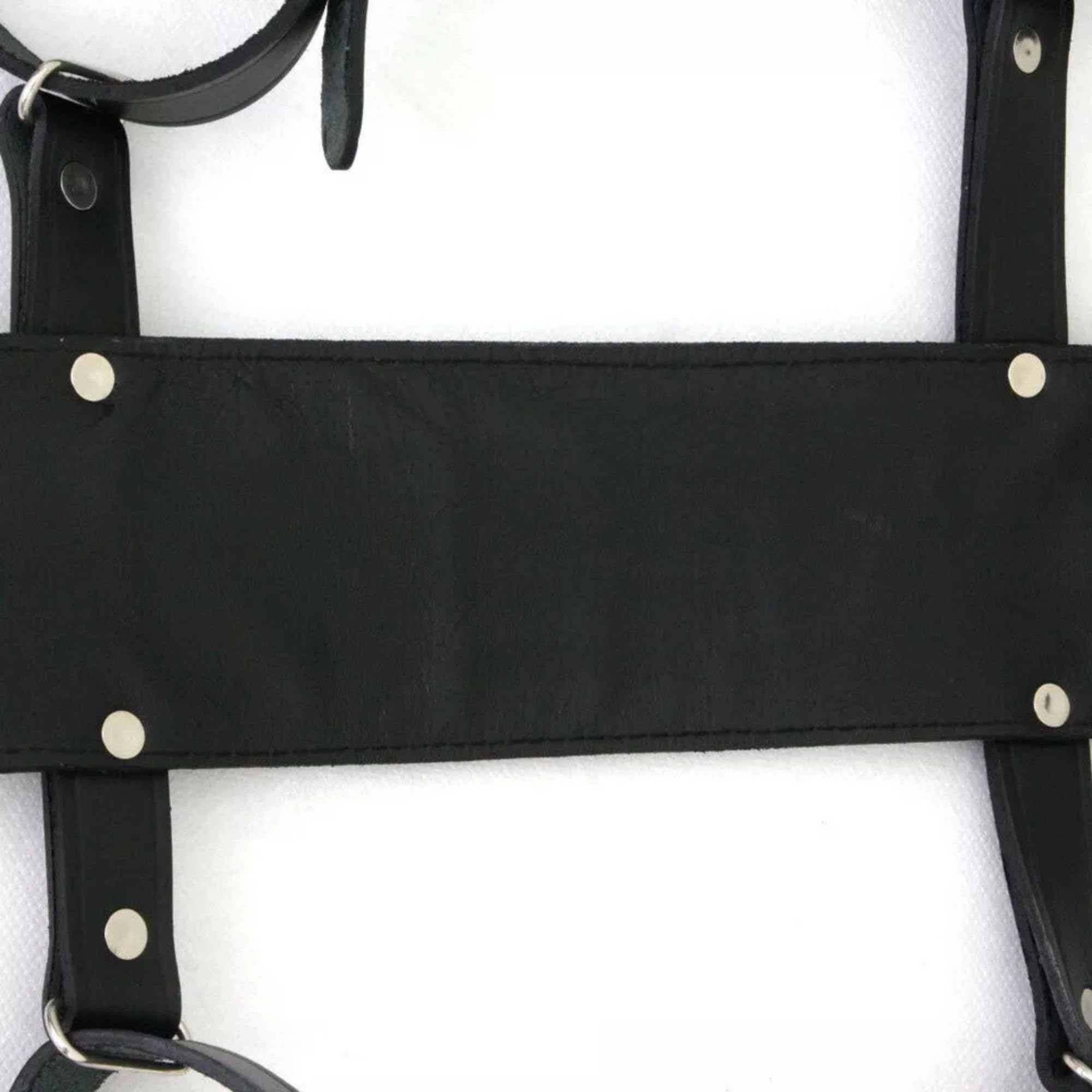 Set Restraints con Collare Regolabile Polsini da Polso e Gomito Catena in Pelle Resistente | Accessori Completi Unisex per Attività a Tema Giochi di Coppia e Occasioni Speciali | Nero