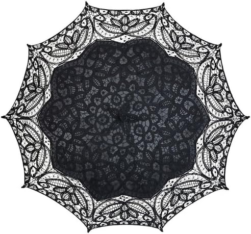Von Lilenfeld® Ombrelle Parapluie Parasol Mariée Femme Cœur Blanc[L1465