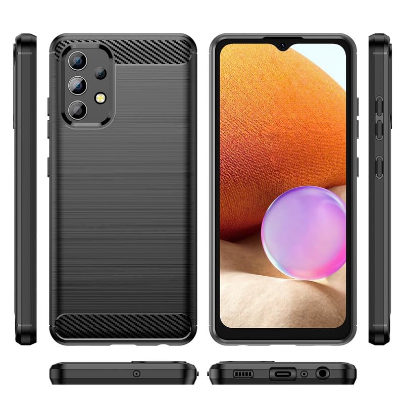 Image of Basic Case for Samsung Galaxy A32 4G (Carbon Fibre Black)