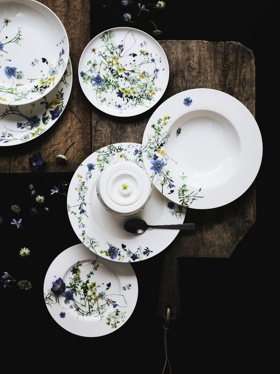 Rosenthal Brillance Fleurs des Alpes dzbanek do herbaty 6 osób 3-częściowy
