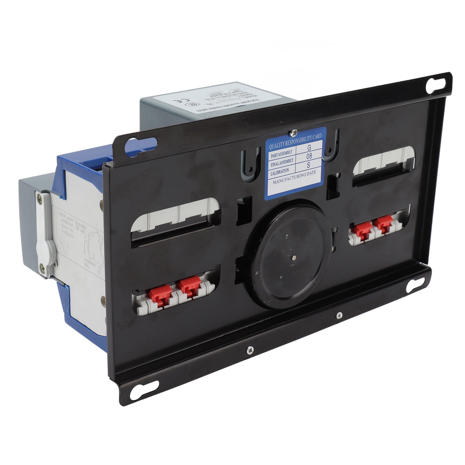 Hyuduo Automatischer Dual-Power-Transferschalter, PC-Gehäuse-Umschalter, 4P AC400V, Weniger Als 3 S Transfer, 50 60 Hz, Überlastschutz für die Industrielle Leistungssteuerung von Banken (32A)