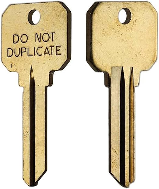 SC9 SCHLAGE "DO NOT DUPLICATE" KEY BLANK 50 PACK Tools