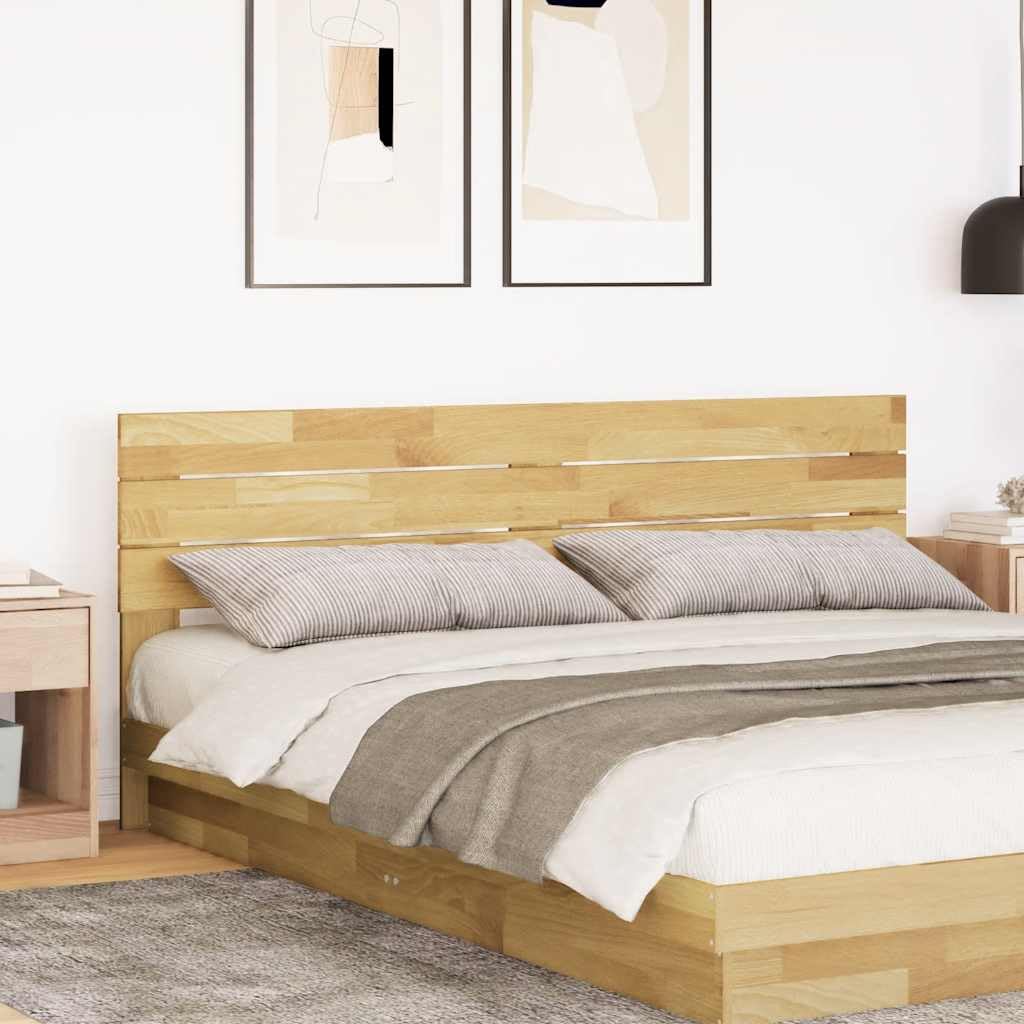 851982 Testiera 180 cm in Legno Massello di Rovere Testata in Legno,Testata Letto Matrimoniale Muebles Dormitorio Spalliera Letto Testiere per Letto Matrimoniale