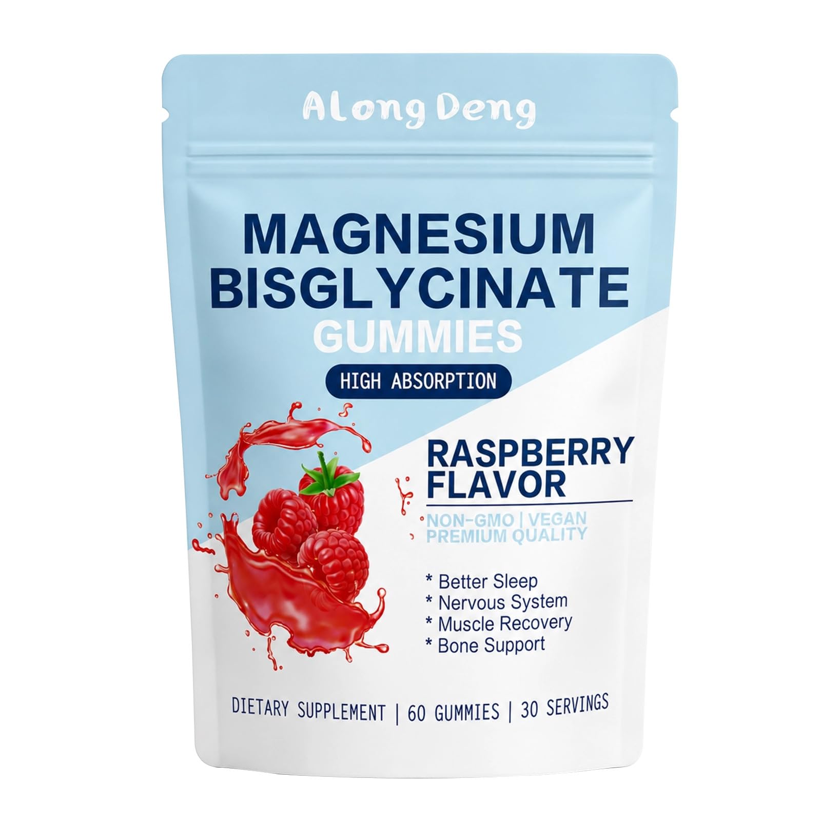 Magnesium Bisglycinate Gummies, with 500mg
