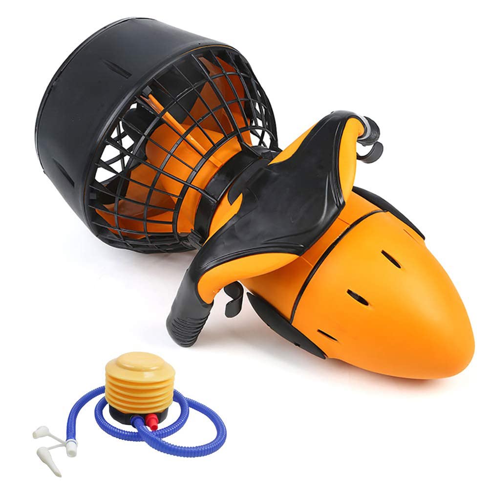Patinete subacuático de 300W para nadar sin cansancio en tus vacaciones