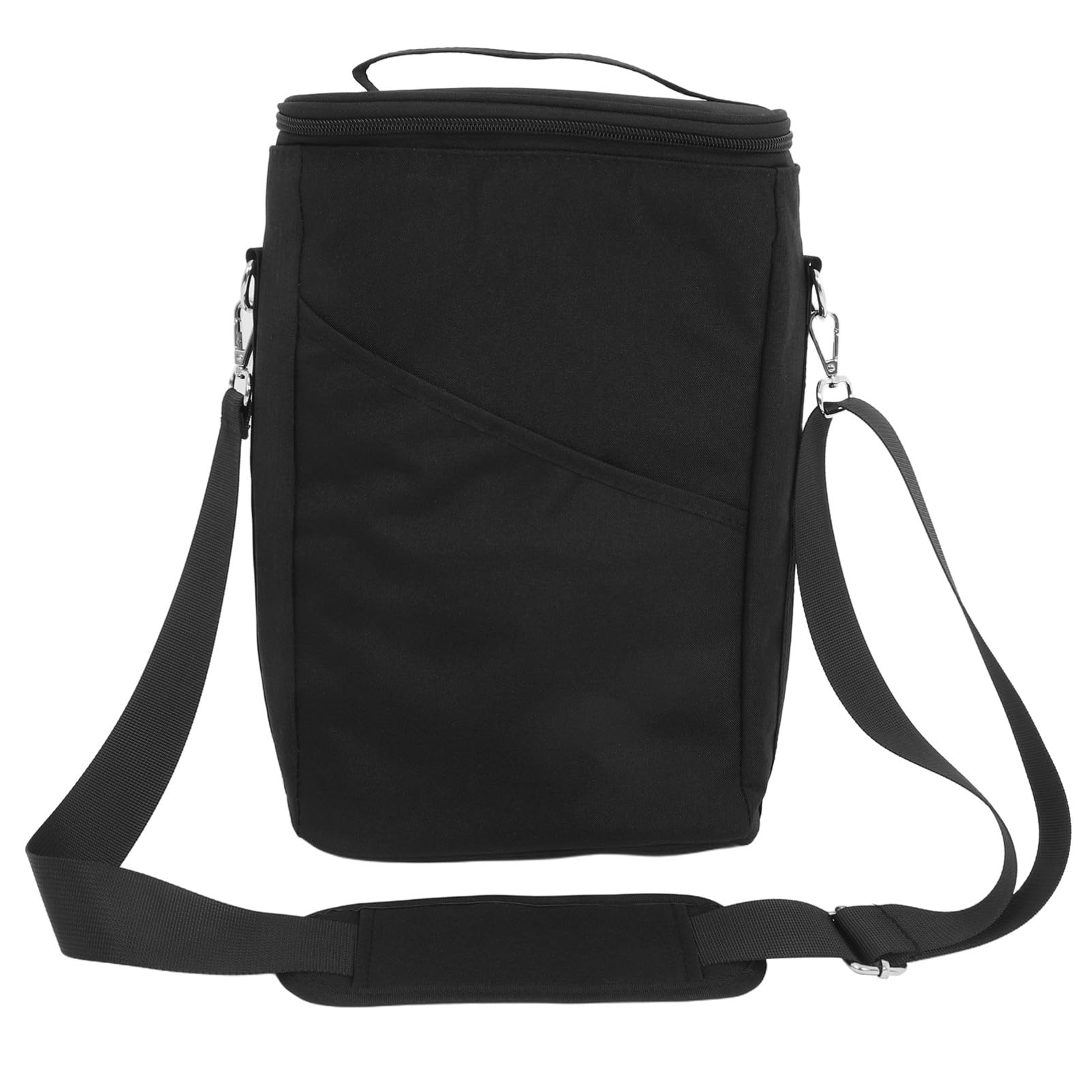 LABRIMP Bolsa Térmica para Vino con Capacidad para Botellas Aislante y Antidesbordamiento con Asa y Correa Ajustable para Picnic Fiestas y Transporte Seguro de Bebidas