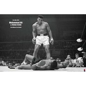 1art1   Muhammad Ali - Vs. Sonny Liston VI Poster 91 x 61 cm Without frame